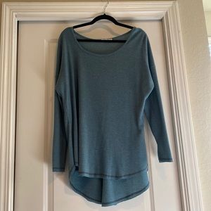 Teal sweater